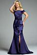 Jovani 43806 Off-The-Shoulder Ruffle Slit Dress