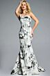 Jovani 43977 Asymmetric Off-The-Shoulder Mermaid Dress