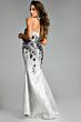 Jovani 40166 Floral Embellished Strapless Dress