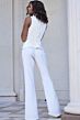 Jovani 43778 Flare Leg High Neck Pant Suit
