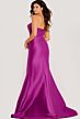 Jovani 44529 Asymmetrical Neckline Strapless Dress