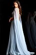 Jovani 45075 Hanging Sleeves Embellished Dress