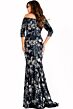 Jovani 46432 Floral Sequin Off The Shoulder Dress