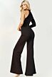 Jovani 46581 One Sleeve High Neck Jumpsuit