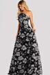 Jovani 48175 A-Line Strapless Jacquard Dress