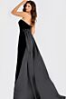Jovani 48180 Beaded Plunging Neck High Slit Dress