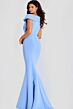Jovani 48192 Collared Off-The-Shoulder Mermaid Dress