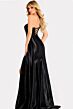 Jovani 48272 Side Overskirt High Slit Dress