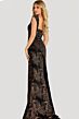 Jovani 48480 Beaded Cap Sleeve Sweetheart Neck Dress