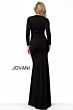 Jovani 64983 Plunging Neckline Formal Gown