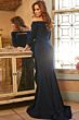Jovani 09623 Front Cutout Off The Shoulder Dress
