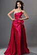 Jovani 47251 Long Overskirt Fuchsia Satin Dress