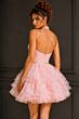 Jovani K52182 Ruffle Skirt Lace Bodice Light Pink Dress