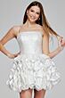 Jovani K38108 Pick-up Skirt Sequin Dress
