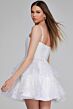 Jovani K38313 Tiered Skirt Spaghetti Straps Dress