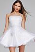 Jovani K38313 Tiered Skirt Spaghetti Straps Dress