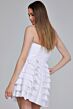 Jovani K39659 Layered Skirt Strapless Sequin Dress