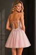 Jovani K44212 Sequin Lace Strapless Corset Dress