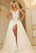 Jovani 25691 High Slit Embellished Bodice Dress