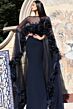 Jovani 44321 Sheer Cape Fitted Strapless Dress