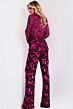 Jovani 46645 Long Sleeve Plunging Neck Sequin Pant Suit