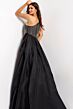 Jovani 47783 Beaded Bodice One-Shoulder Overskirt Romper