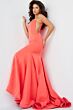 Jovani JVN06763 Sheer Sides One Strap Dress