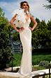 Jovani 39617 Ruffle Strap Sequin Dress