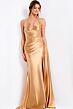 Jovani 47866 Halter Neckline Satin Dress