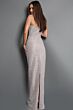 Jovani 53288 Beaded Embroidery Strapless Cafe Dress
