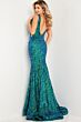 Jovani 59762 Plunging Neckline Prom Gown