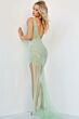 Jovani 63405 High Slit Formal Gown
