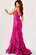 Jovani 3675 Corset Top Sequin Dress