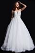 Jovani 07946 Beaded Bodice Strapless Dress