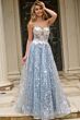 Jovani 08417 Strapless Sweetheart Sequin Dress