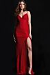 Jovani 08531 Sweetheart Neck Backless Dress