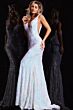 Jovani 08646 Open Back Embellished Dress