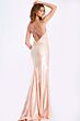Jovani 220110 Strappy Back Embellished Dress