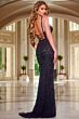 Jovani 22286 Lace-Up Back Embellished Dress