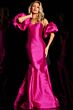 Jovani 22830 Puff Sleeves Strapless Dress