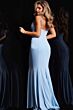 Jovani 23201 Cowl Neckline Spaghetti Strap Dress