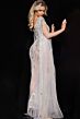 Jovani 23747 Cape Sleeves Illusion Dress