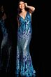 Jovani 25687 Sheer Sides Embellished Dress