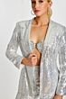 Jovani 26042 Three Piece Sequin Pant Suit