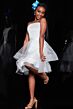 Jovani K03524 Tiered Skirt Pleated Bodice Dress