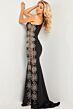 Jovani 22500 Illusion Side One Shoulder Dress
