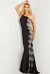Jovani 22500 Illusion Side One Shoulder Dress