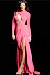 Jovani 22606 Multiple Cutout High Neck Dress