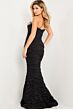 Jovani 23546 Beaded Neckline Ruched Dress