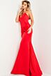 Jovani 23556 Basque Waist Strapless Sweetheart Dress